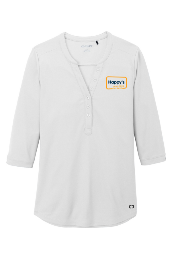 Women's Jewel Henley | Happy's