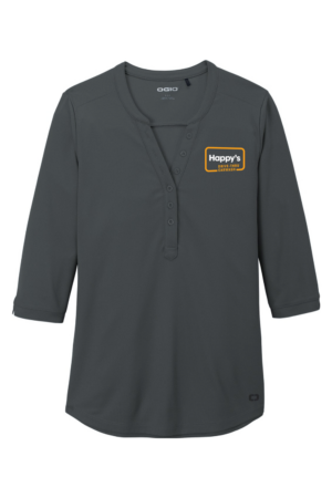 Women's Jewel Henley | Happy's - Image 3