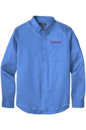 Men's Long Sleeve Twill Shirt | Oilstop - Image 9