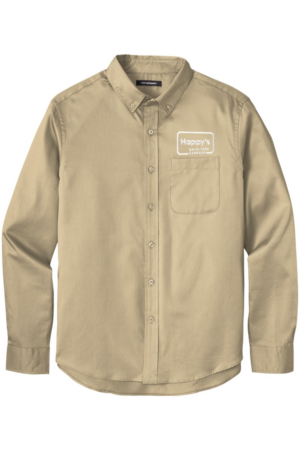 Men's Long Sleeve Twill Shirt | Happy's WL - Image 3
