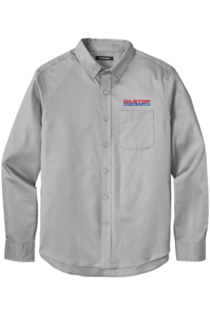 Men's Long Sleeve Twill Shirt | Oilstop - Image 7