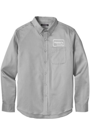 Men's Long Sleeve Twill Shirt | Happy's WL - Image 7