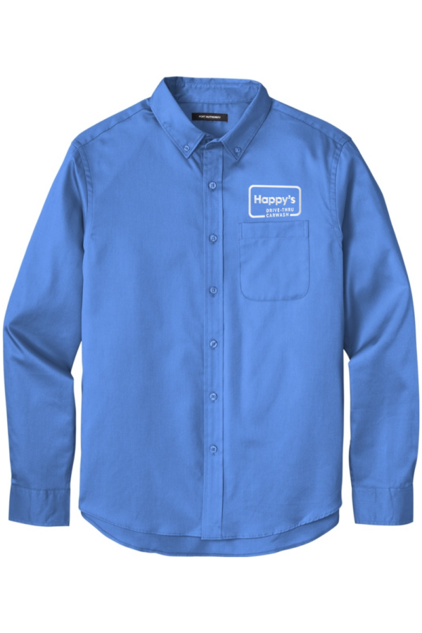 Men's Long Sleeve Twill Shirt | Happy's WL