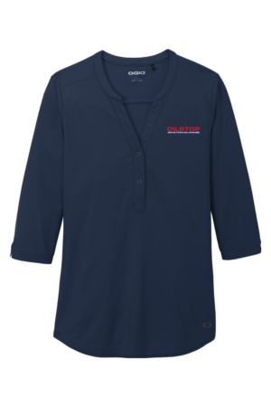 Women's Jewel Henley | Oilstop - Image 5