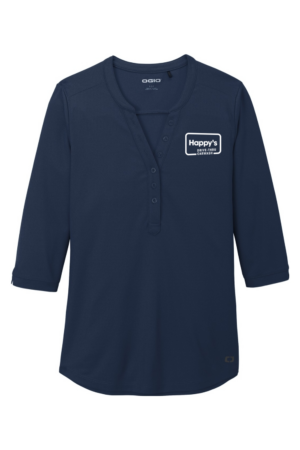 Women's Jewel Henley | Happy's WL - Image 3