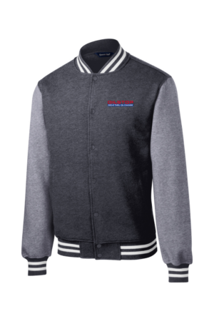 Men's Fleece Letterman Jacket | Oilstop