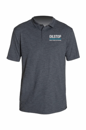 Men's Tech Polo | New White Logo