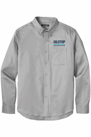 Men's Long Sleeve Twill Shirt | New Logo